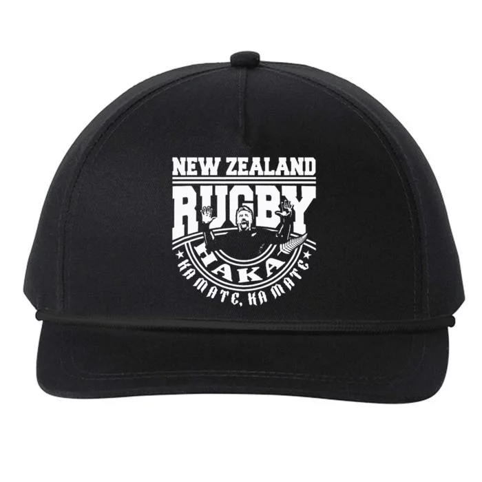 Haka Maori New Zealand Rugby War Dance Challenge Souvenir Snapback Five-Panel Rope Hat