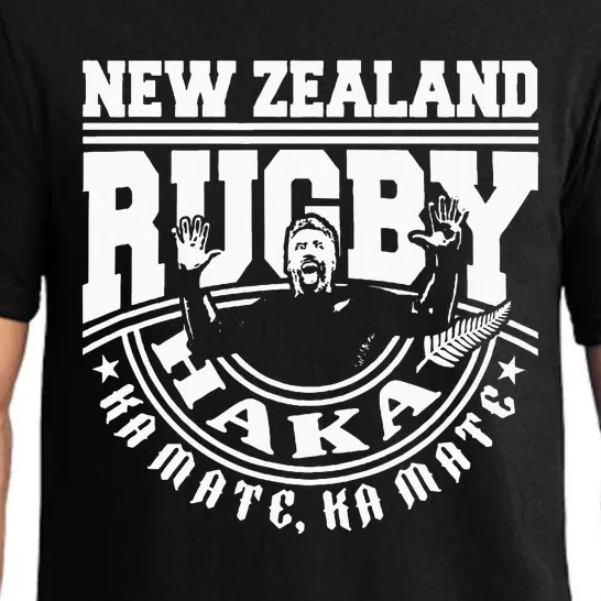 Haka Maori New Zealand Rugby War Dance Challenge Souvenir Pajama Set