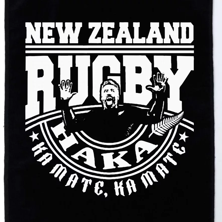 Haka Maori New Zealand Rugby War Dance Challenge Souvenir Platinum Collection Golf Towel