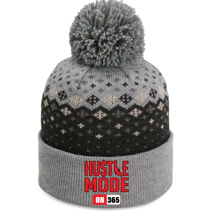 Hustle Mode On 365 The Baniff Cuffed Pom Beanie