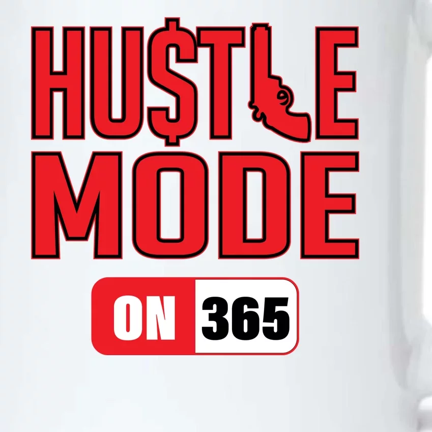 Hustle Mode On 365 Black Color Changing Mug