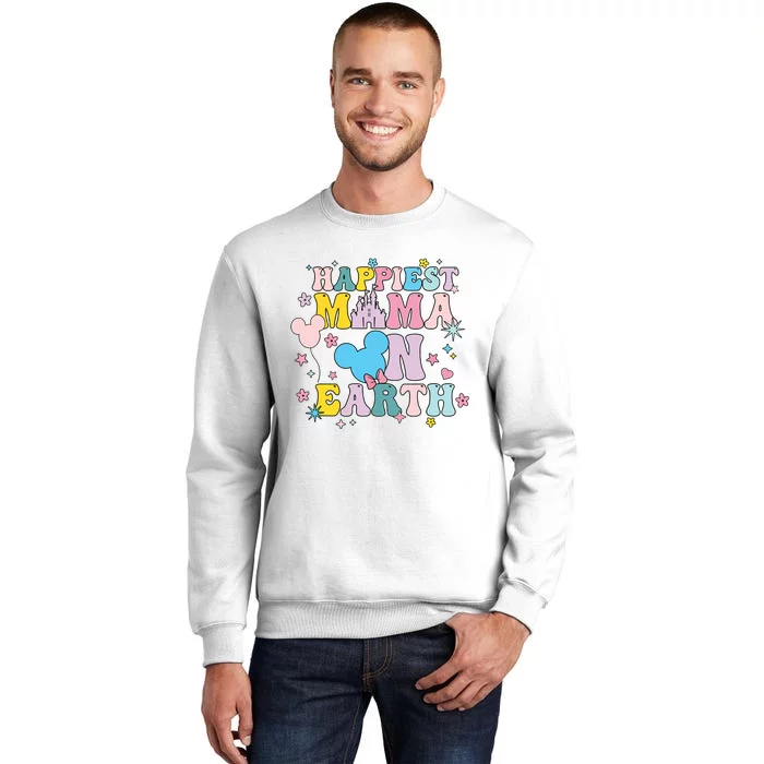 Happiest Mama On Earth Shirts Family Trip Happiest Place Sweatshirt