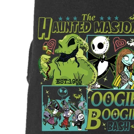 Haunted Mansion Oogie Boogie Bash Halloween Nightmare Characters Doggie 3-End Fleece Hoodie