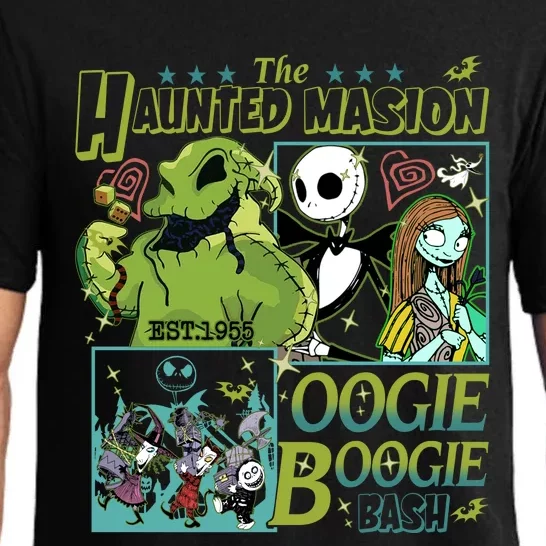 Haunted Mansion Oogie Boogie Bash Halloween Nightmare Characters Pajama Set