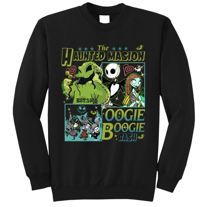 Haunted Mansion Oogie Boogie Bash Halloween Nightmare Characters Tall Sweatshirt