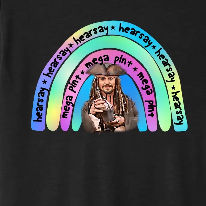 Hearsay Mega Pint Johnny Depp Rainbow ChromaSoft Performance T-Shirt