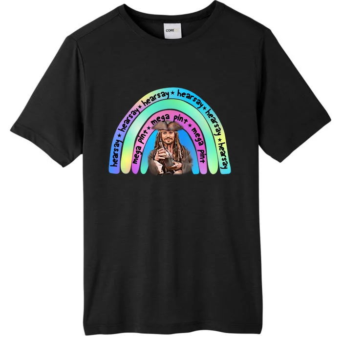 Hearsay Mega Pint Johnny Depp Rainbow ChromaSoft Performance T-Shirt