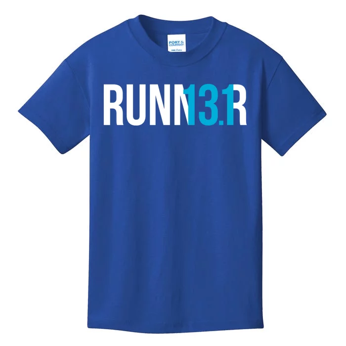 Half Marathon Runner Gift 13 1 Runner Gift Kids T-Shirt