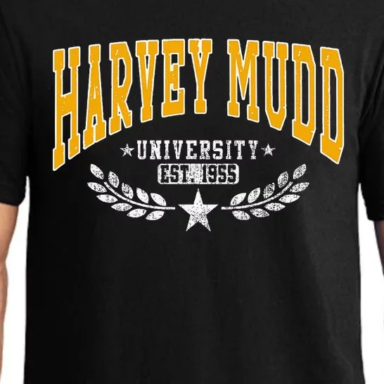 Harvey Mudd Retro University Athletic Sports Pajama Set