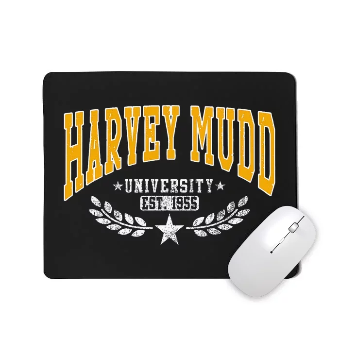 Harvey Mudd Retro University Athletic Sports Mousepad