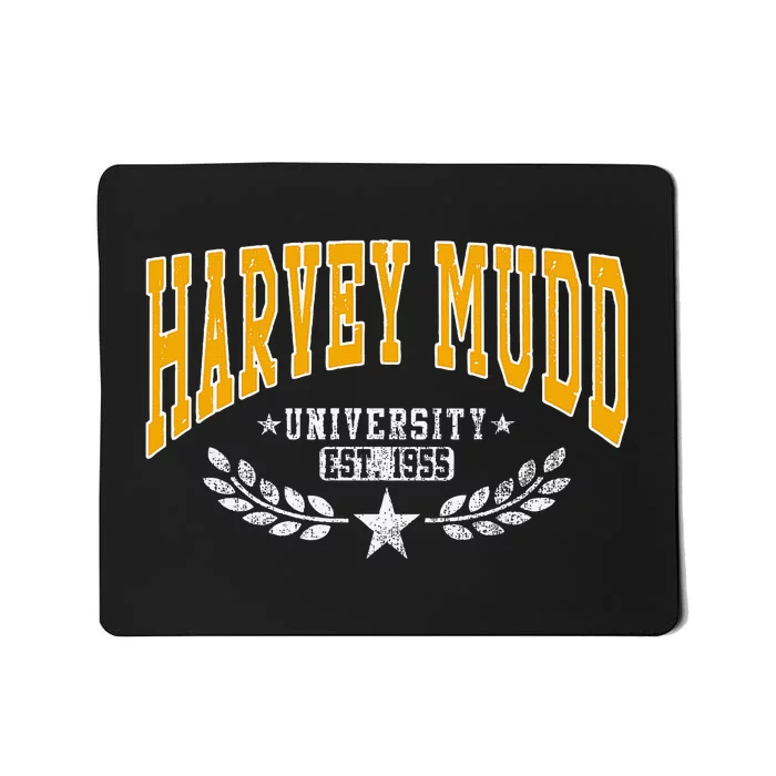 Harvey Mudd Retro University Athletic Sports Mousepad