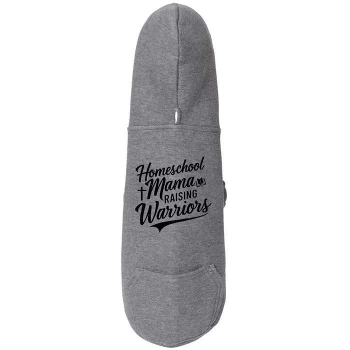 Homeschool Mama Raising Warriors Doggie 3-End Fleece Hoodie