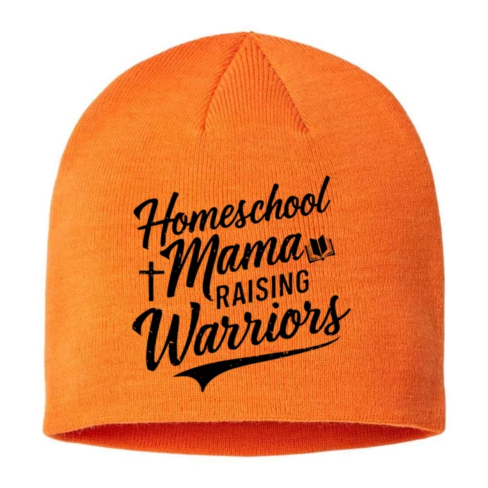 Homeschool Mama Raising Warriors 8 1/2in Sustainable Knit Beanie