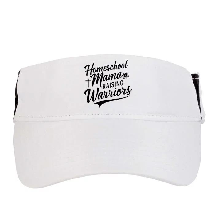 Homeschool Mama Raising Warriors Adult Drive Performance Visor