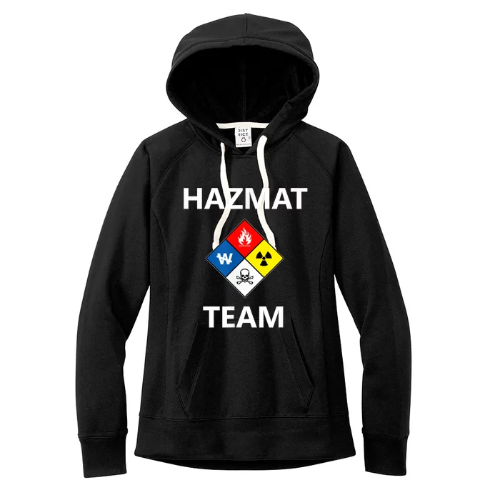 Hazmat Material Response Team Technician Emergency EMS EMT Women's Fleece Hoodie