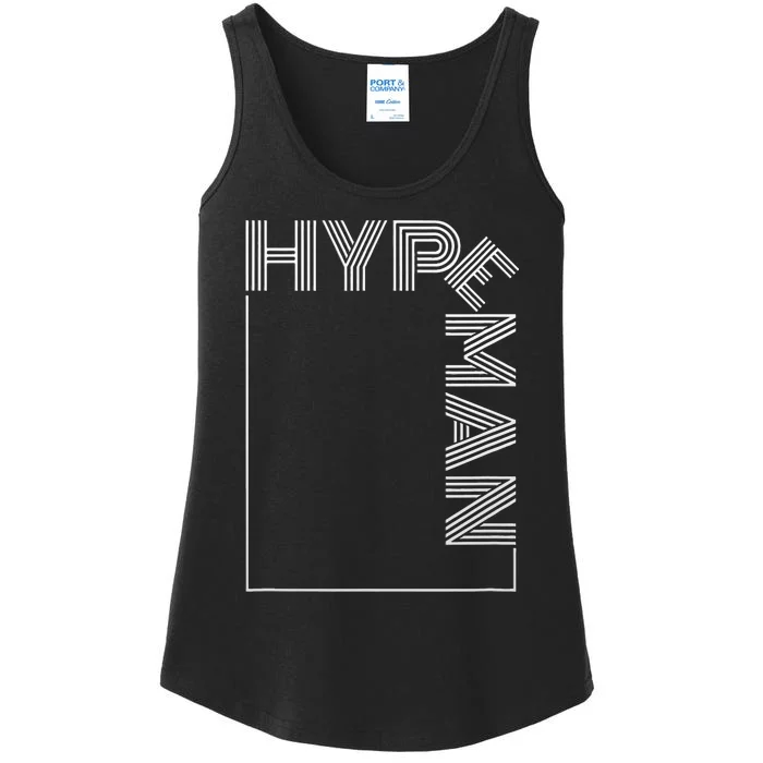 Hype Man S Hype Man Funny For Party Ladies Essential Tank