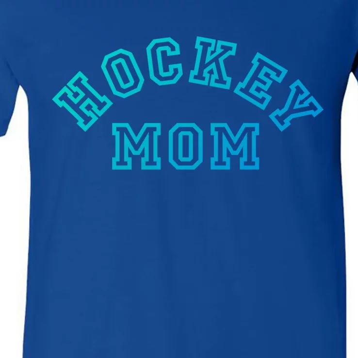 Hockey Mom S Ice Hockey Gift V-Neck T-Shirt