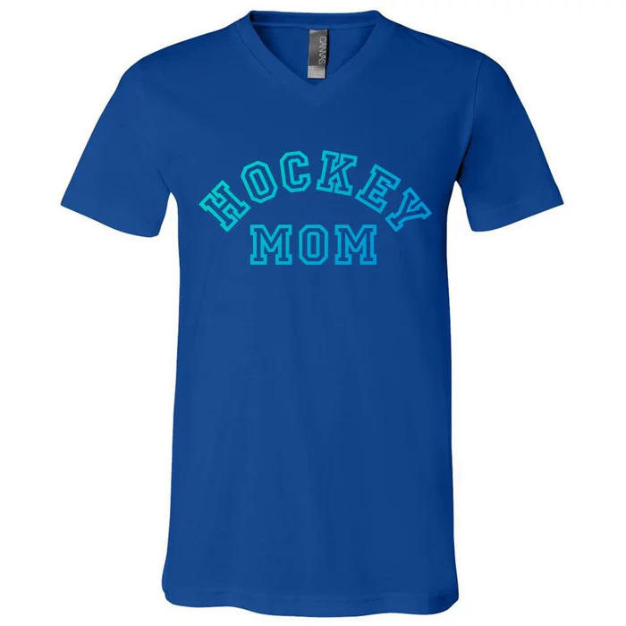 Hockey Mom S Ice Hockey Gift V-Neck T-Shirt