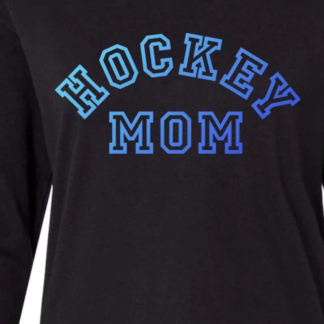 Hockey Mom S Ice Hockey Gift Womens Cotton Relaxed Long Sleeve T-Shirt