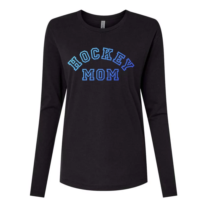 Hockey Mom S Ice Hockey Gift Womens Cotton Relaxed Long Sleeve T-Shirt