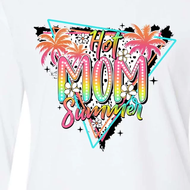 Hot Mom Summer Family Mother Womens Cotton Relaxed Long Sleeve T-Shirt