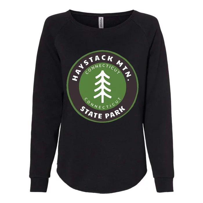 Haystack Mountain State Park Connecticut Ct Tree Vacation Womens California Wash Sweatshirt