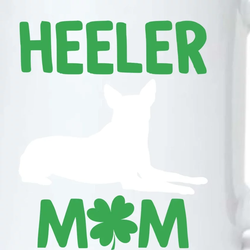 Heeler Mom St Patricks Day Australian Cattle Dog Blue Heeler Gift Black Color Changing Mug