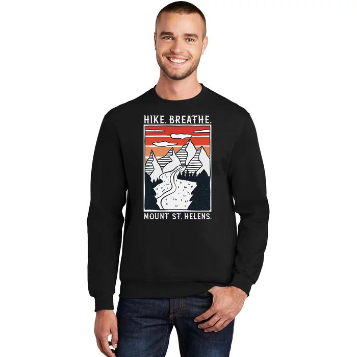 Hiking Mount St. Helens Sweatshirt