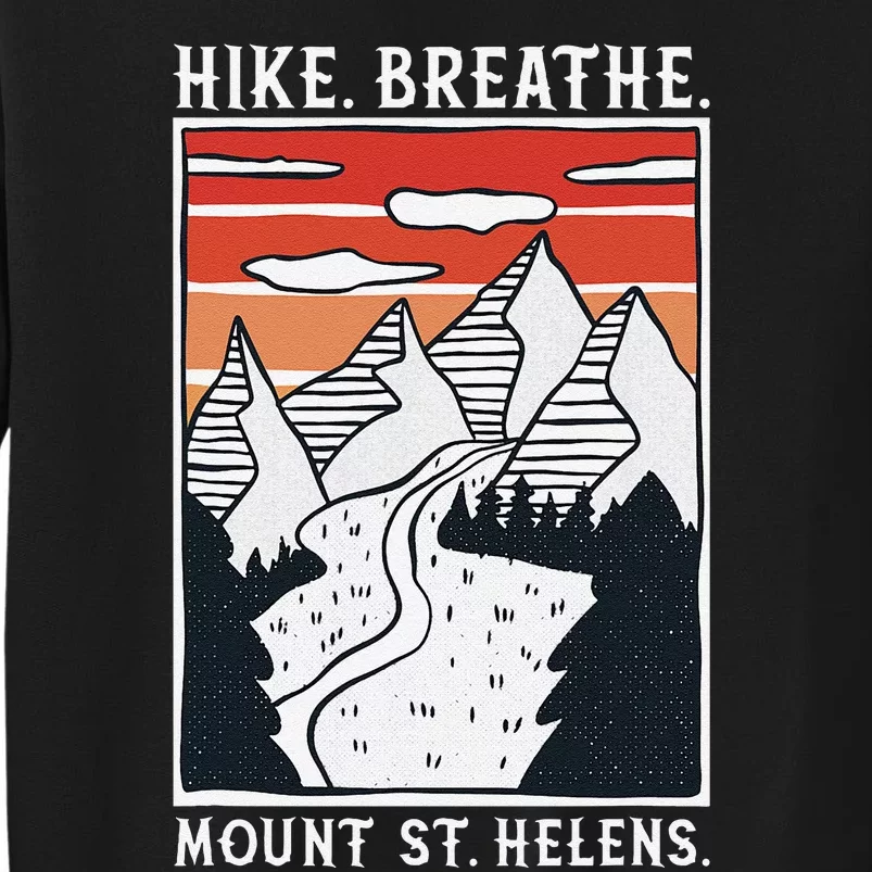 Hiking Mount St. Helens Sweatshirt