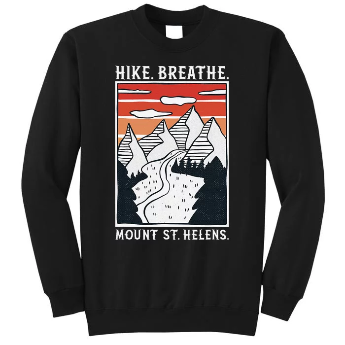 Hiking Mount St. Helens Sweatshirt