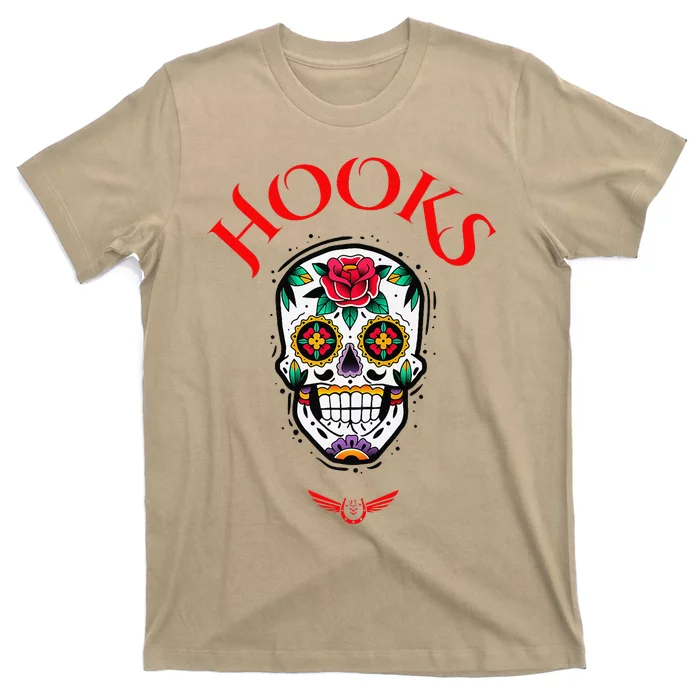 Hooks Mexican Skull T-Shirt