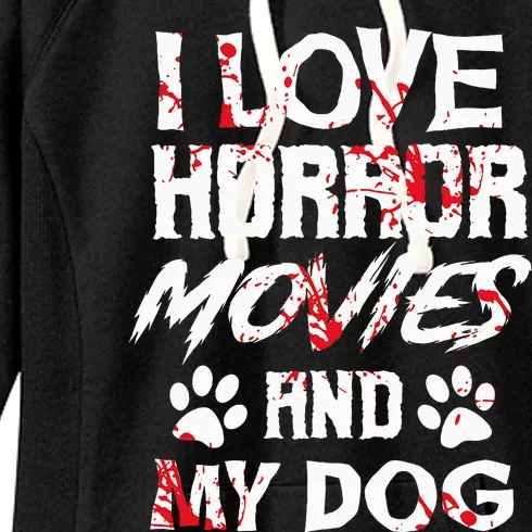 Horror Movies Scary Film Lovers Halloween Fans Thriller Women's Fleece Hoodie