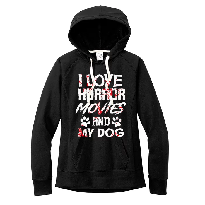 Horror Movies Scary Film Lovers Halloween Fans Thriller Women's Fleece Hoodie