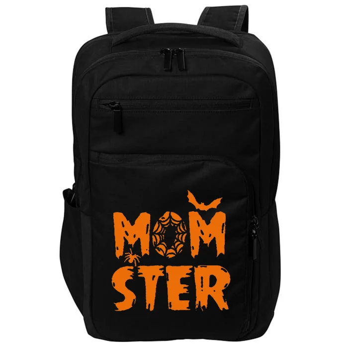 Halloween Momster Spider Bat Casual Mom Ster Impact Tech Backpack