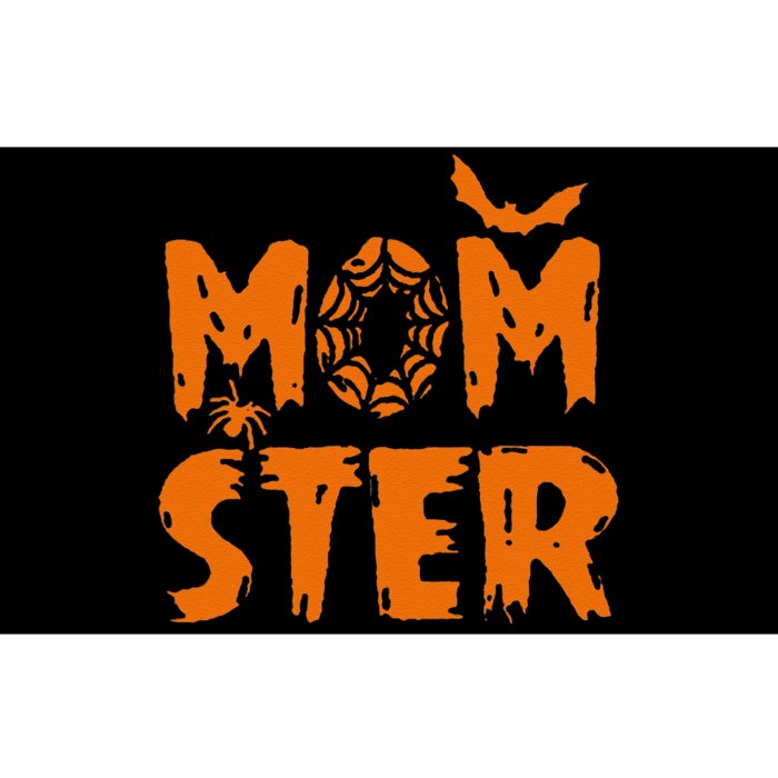 Halloween Momster Spider Bat Casual Mom Ster Bumper Sticker