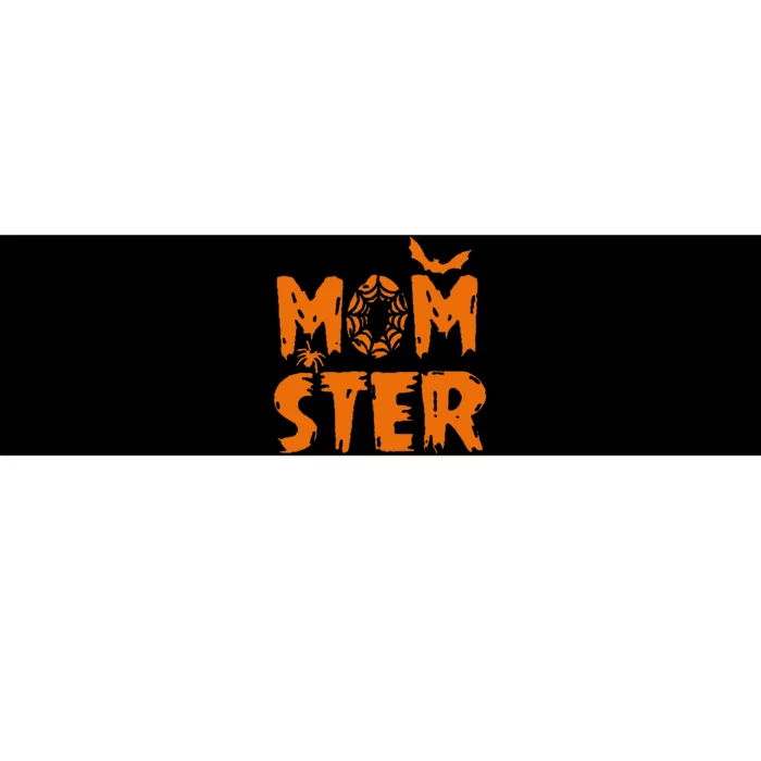 Halloween Momster Spider Bat Casual Mom Ster Bumper Sticker