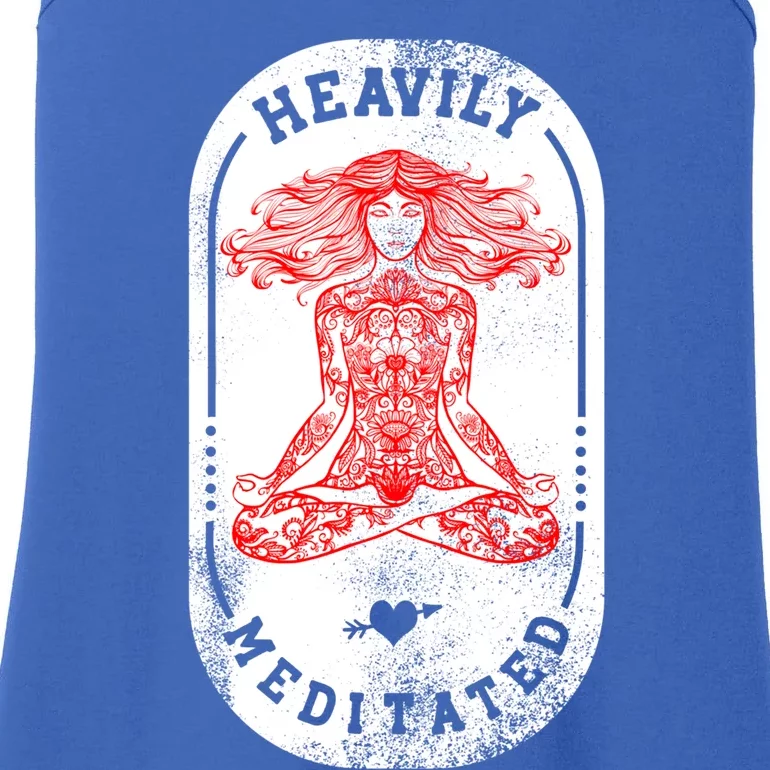 Heavily Meditated Spiritual Yoga Great Gift Ladies Essential Tank