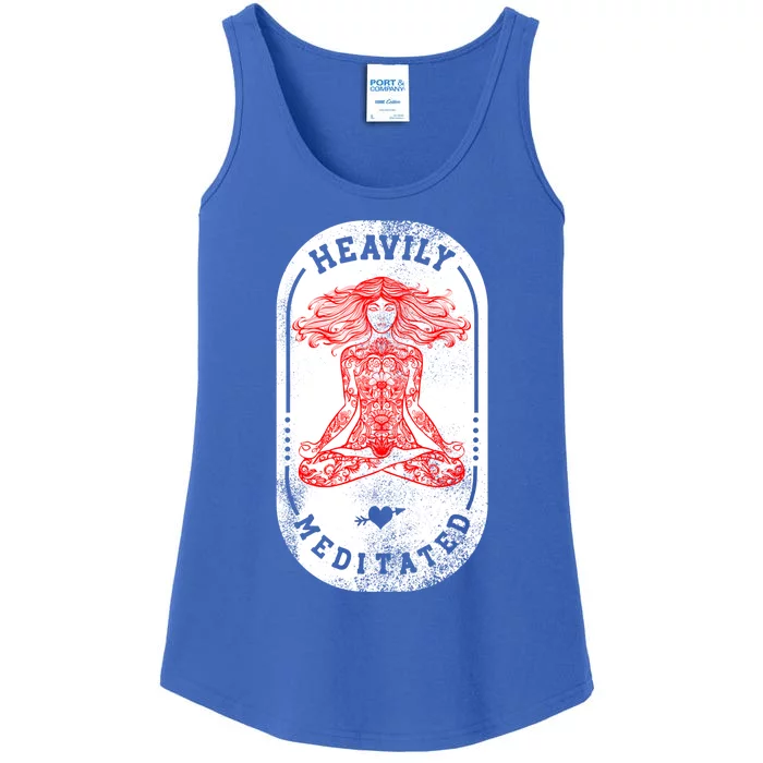 Heavily Meditated Spiritual Yoga Great Gift Ladies Essential Tank