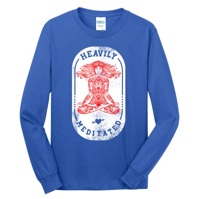 Heavily Meditated Spiritual Yoga Great Gift Tall Long Sleeve T-Shirt