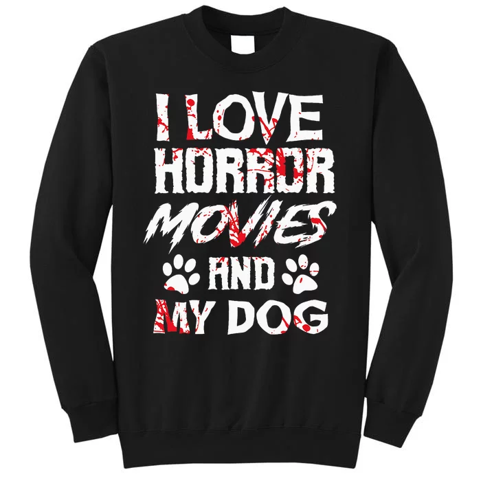 Horror Movies Scary Film Lovers Halloween Fans Thriller Tall Sweatshirt