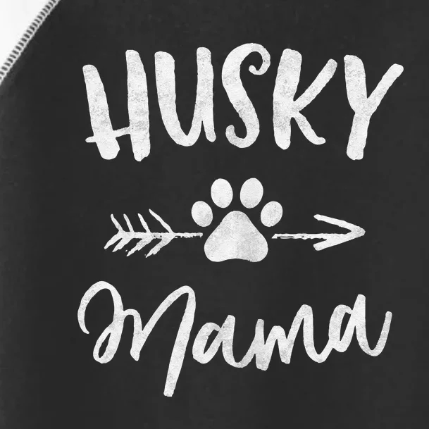 Husky Mama Siberian Husky Lover Owner Gifts Dog Mother's Day Toddler Fine Jersey T-Shirt