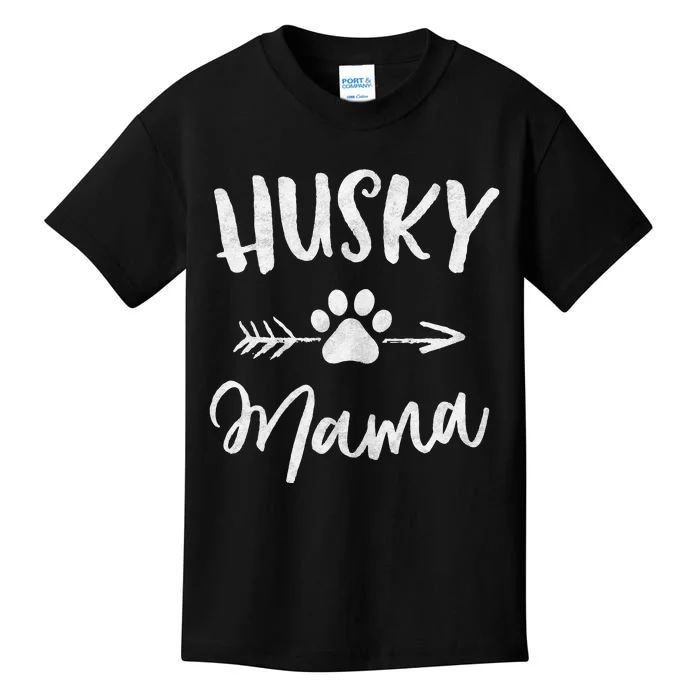 Husky Mama Siberian Husky Lover Owner Gifts Dog Mother's Day Kids T-Shirt