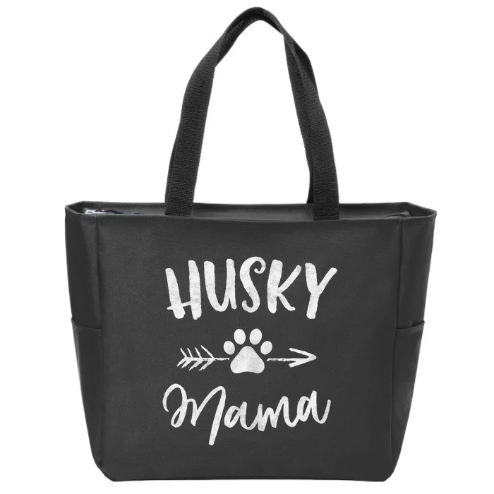 Husky Mama Siberian Husky Lover Owner Gifts Dog Mother's Day Zip Tote Bag