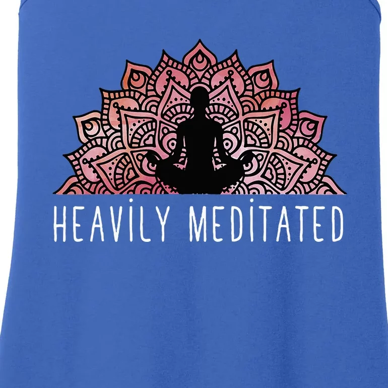 Heavily Meditated Spiritual Daily Meditation Zen Ladies Essential Tank