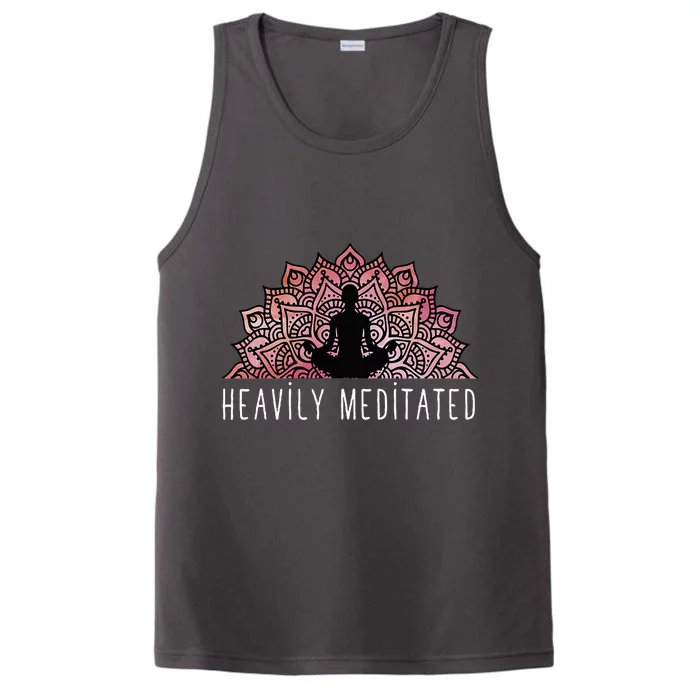 Heavily Meditated Spiritual Daily Meditation Zen Performance Tank