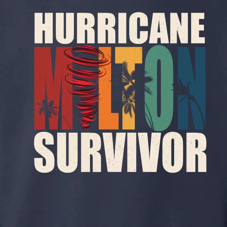 Hurricane Milton Survivor Florida Awareness Toddler Hoodie