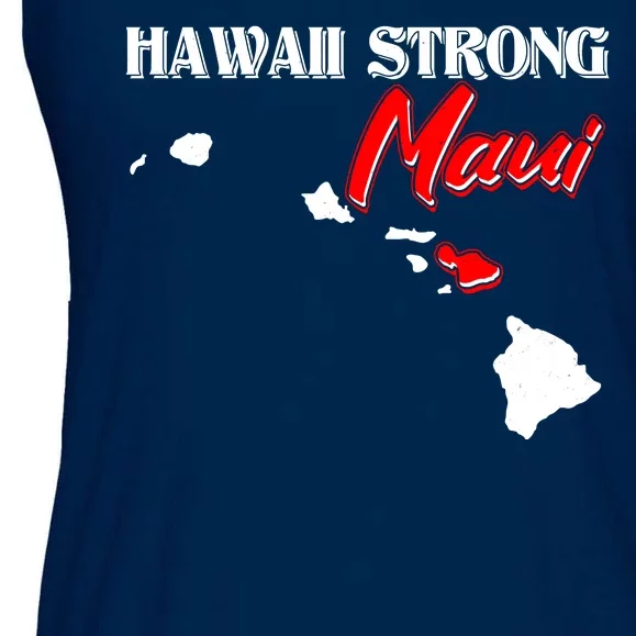 Hawaii Maui Strong Ladies Essential Flowy Tank