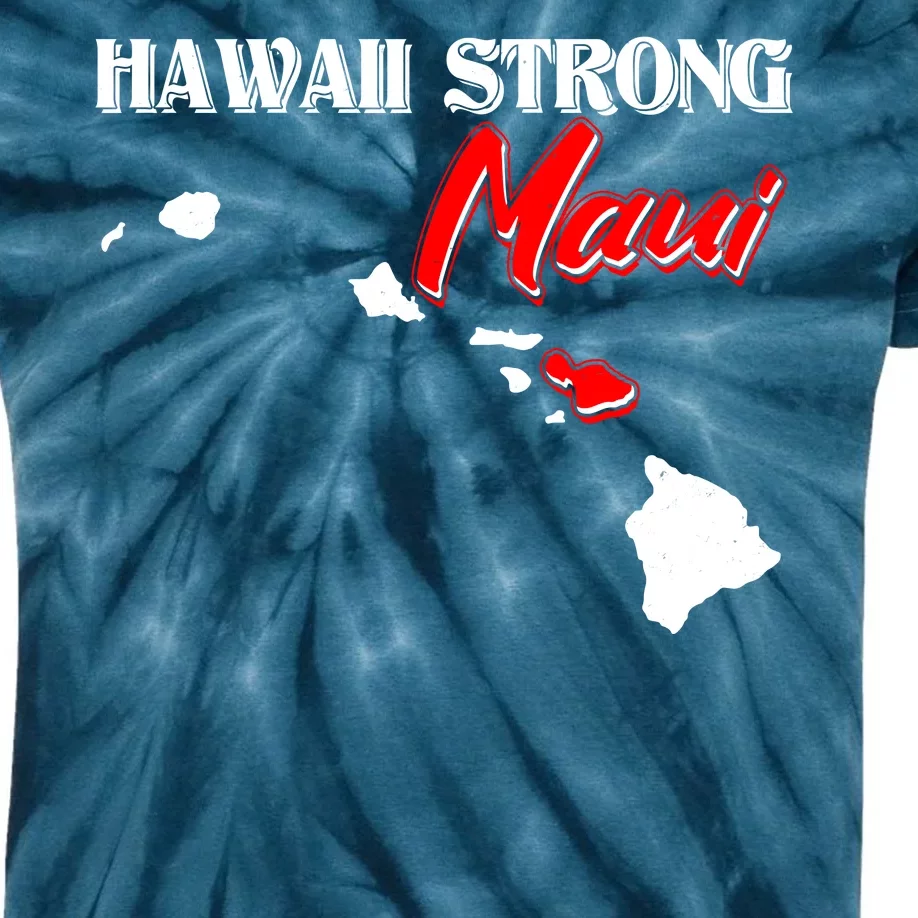 Hawaii Maui Strong Kids Tie-Dye T-Shirt