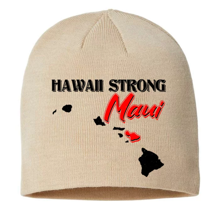 Hawaii Maui Strong 8 1/2in Sustainable Knit Beanie