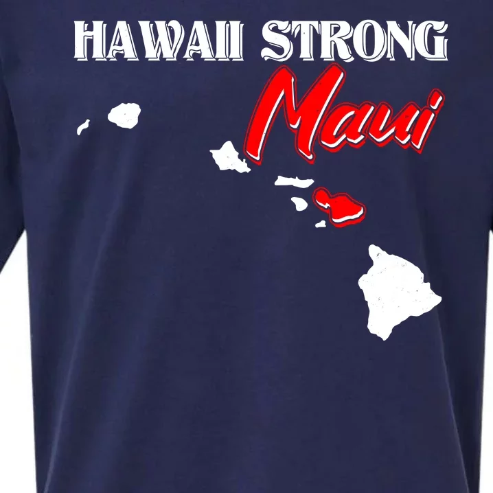 Hawaii Maui Strong Sueded Cloud Jersey T-Shirt